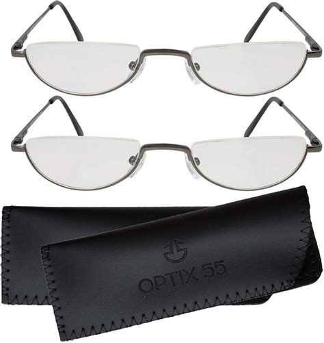 men's half lens reading glasses.